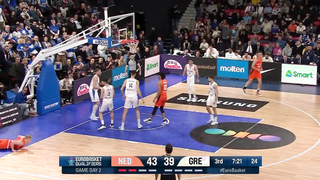 Netherlands vs Greece | Extended Highlights | FIBA EuroBasket 2025 Qualifiers