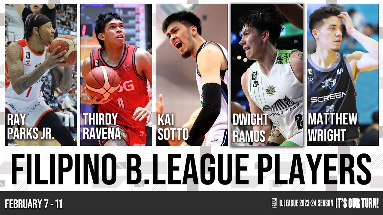 FILIPINO B.LEAGUE HIGHLIGHT 2024/02/07~02/11 | B.LEAGUE 2023-24 SEASON