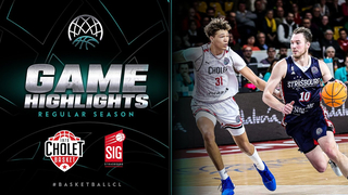 Cholet Basket vs. SIG Strasbourg | Exciting Highlights | Basketball Champions League 2023-24
