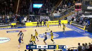HAKRO Merlins Crailsheim vs. MHP Riesen Ludwigsburg - Game Highlights, Matchday 20, Season 23/24