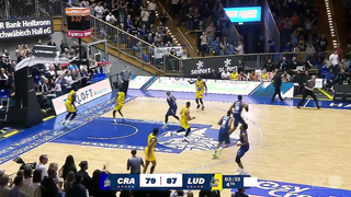 HAKRO Merlins Crailsheim vs. MHP Riesen Ludwigsburg - Game Highlights, Matchday 20, Season 23/24