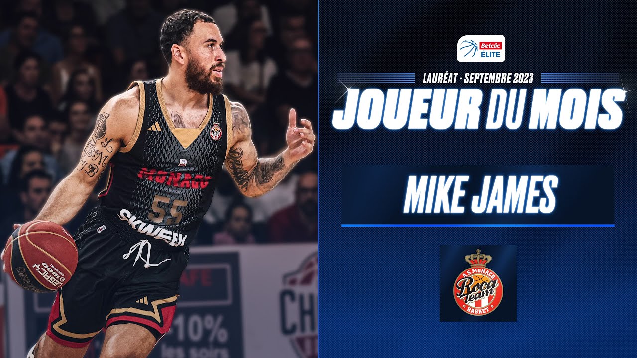 Highlights Mike James - Meilleur Joueur Septembre 2023 | Betclic ELITE | LNB Officiel