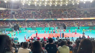 The Atmosphere of Women's Volleyball - Chile vs. Dominican Republic | Santiago 2023
