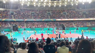 The Atmosphere of Women's Volleyball - Chile vs. Dominican Republic | Santiago 2023