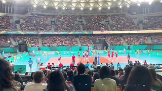 The Atmosphere of Women's Volleyball - Chile vs. Dominican Republic | Santiago 2023