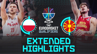 Poland vs North Macedonia| Extended Highlights | FIBA EuroBasket 2025 Qualifiers