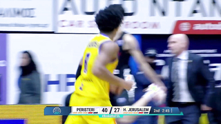 Peristeri bwin vs. Hapoel Bank Yahav Jerusalem Highlights | Basketball Champions League 2023-24