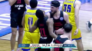 Peristeri bwin vs. Hapoel Bank Yahav Jerusalem Highlights | Basketball Champions League 2023-24