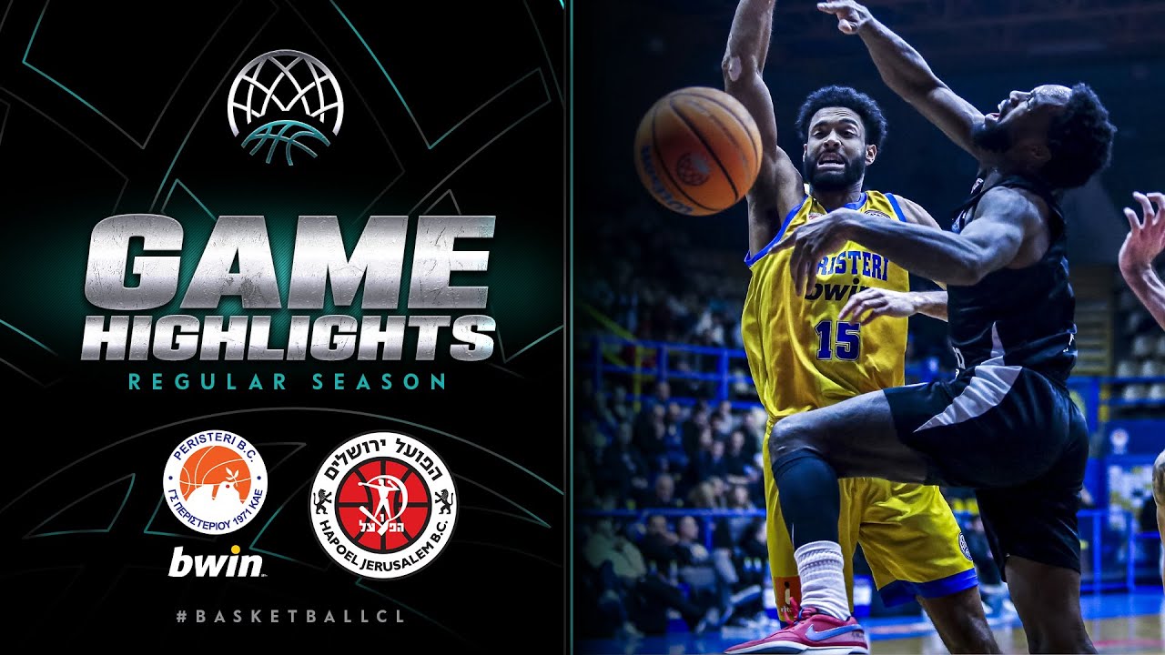 Peristeri bwin vs. Hapoel Bank Yahav Jerusalem Highlights | Basketball Champions League 2023-24