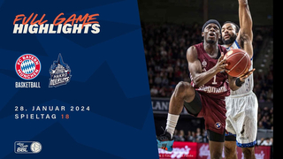 FC Bayern München Basketball vs. HAKRO Merlins Crailsheim Highlights