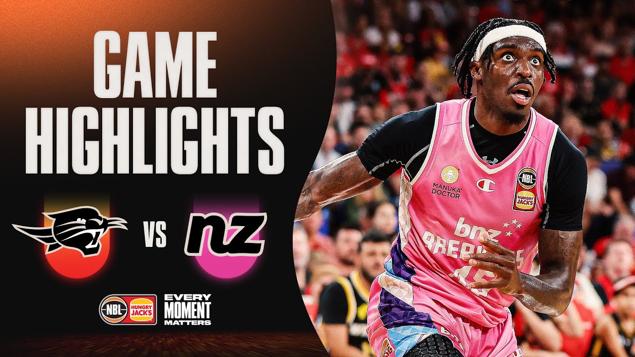Perth Wildcats vs. New Zealand Breakers - Game Highlights - Round 18, NBL24