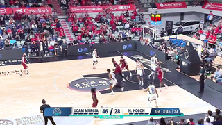 UCAM Murcia vs. Hapoel Holon Highlights | Basketball Champions League 2023-24