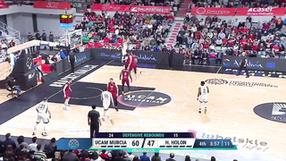 UCAM Murcia vs. Hapoel Holon Highlights | Basketball Champions League 2023-24