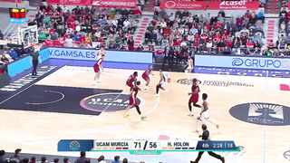 UCAM Murcia vs. Hapoel Holon Highlights | Basketball Champions League 2023-24