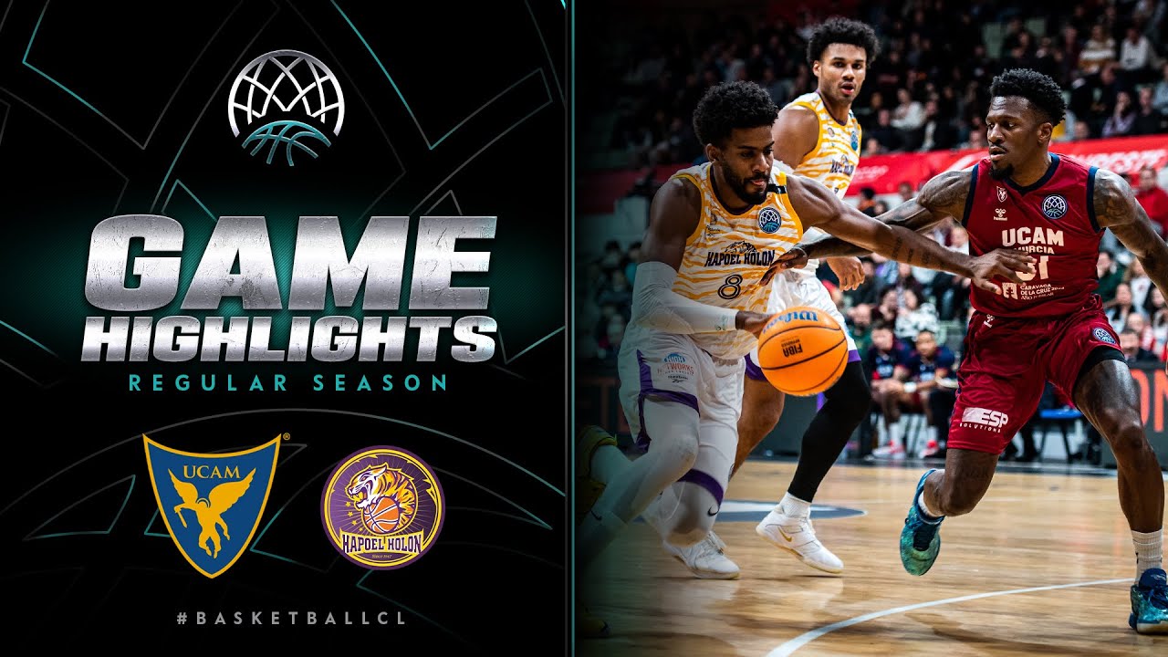UCAM Murcia vs. Hapoel Holon Highlights | Basketball Champions League 2023-24