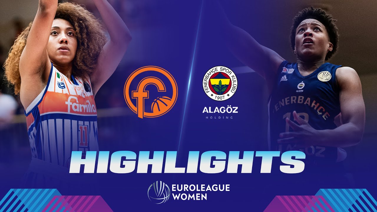 Beretta Famila Schio vs. Fenerbahce Alagoz Holding Highlights | Basketball Champions League 2023-24