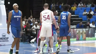 Lloyd Pandi's TISSOT Buzzer Beater at FIBA AmeriCup 2025 Qualifiers!