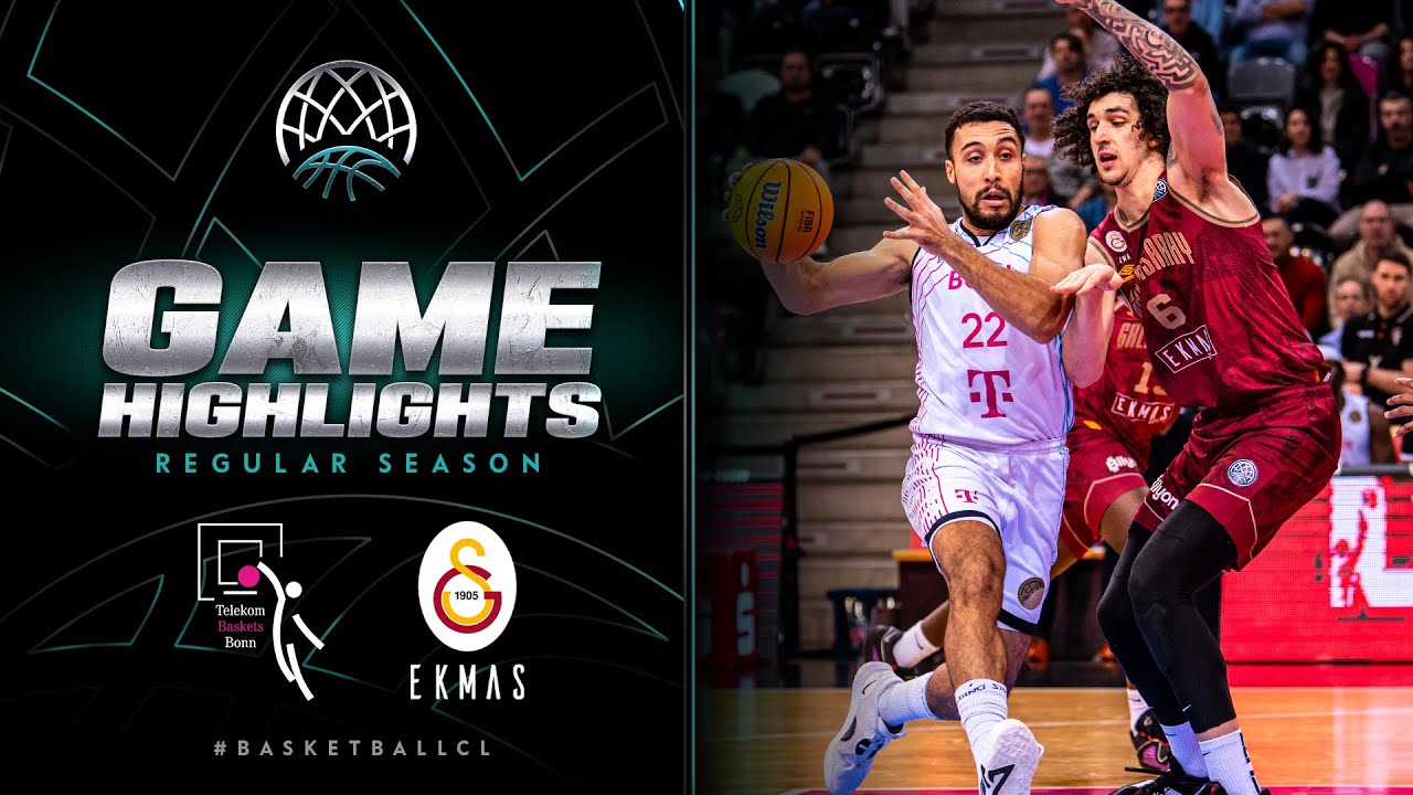 Exciting Matchup: Telekom Baskets Bonn vs. Galatasaray EKMAS | Basketball Champions League 2023-24 Highlights