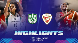 Polski Cukier AZS UMCS Lublin vs. DVTK HUN-Therm | EuroLeague Women 2023-24 Gameday 11 Highlights