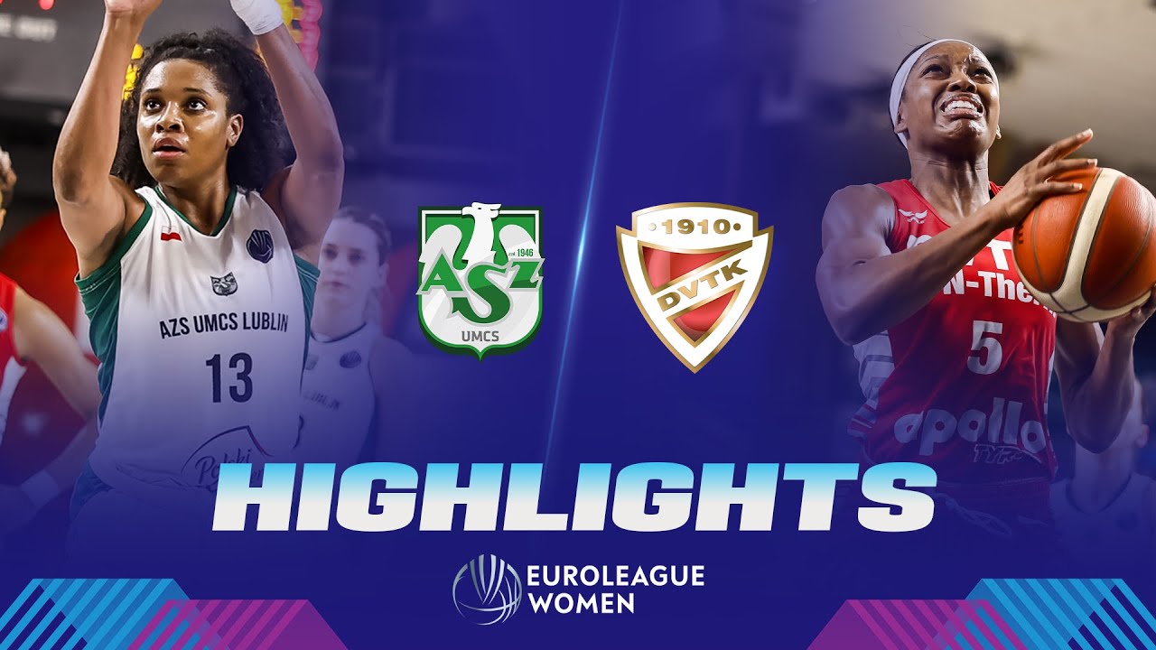 Polski Cukier AZS UMCS Lublin vs. DVTK HUN-Therm | EuroLeague Women 2023-24 Gameday 11 Highlights