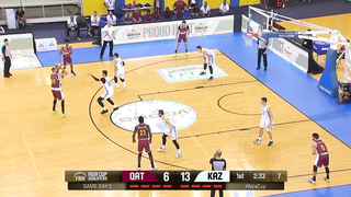 Qatar vs Kazakhstan | Extended Highlights | FIBA Asia Cup 2025 Qualifiers