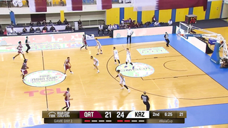 Qatar vs Kazakhstan | Extended Highlights | FIBA Asia Cup 2025 Qualifiers