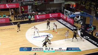 Promitheas Patras vs. AEK BETSSON BC | Gameday 1 Highlights |