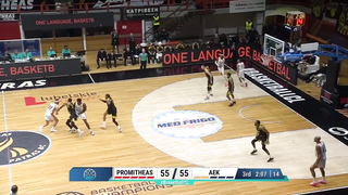 Promitheas Patras vs. AEK BETSSON BC | Gameday 1 Highlights |