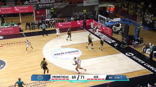 Promitheas Patras vs. AEK BETSSON BC | Gameday 1 Highlights |