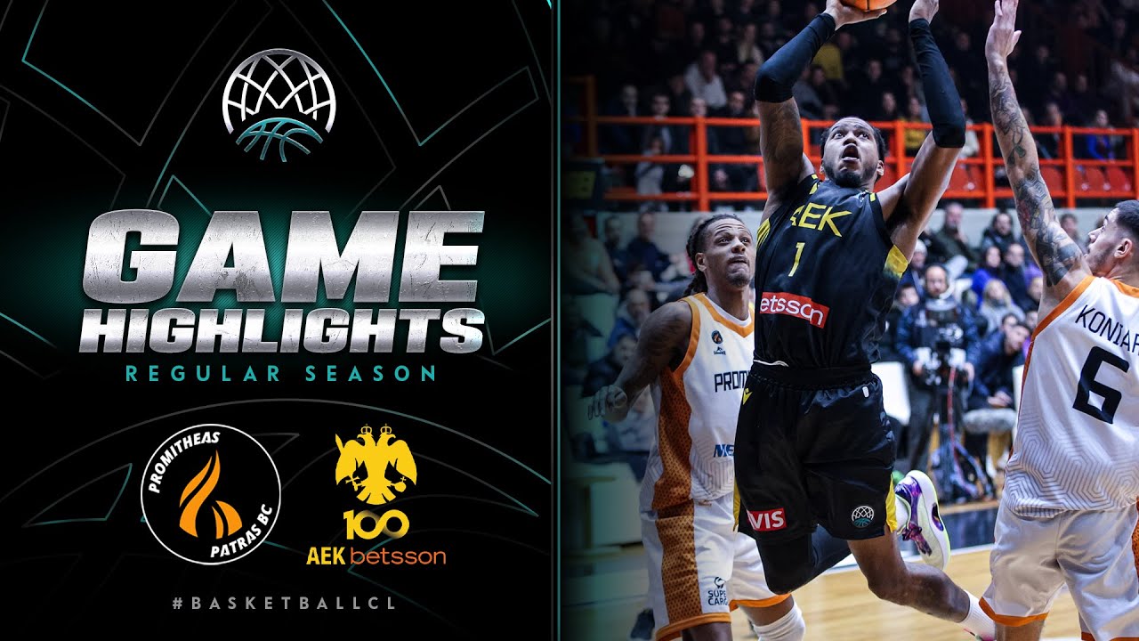 Promitheas Patras vs. AEK BETSSON BC | Gameday 1 Highlights |