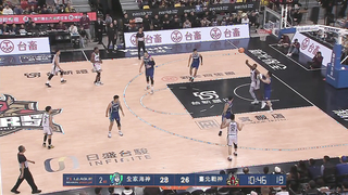 Johnson McCauley Highlights | Regular Season GAME25 Kaohsiung Family Sea God vs. Taipei War God