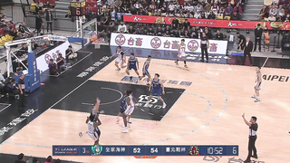 Johnson McCauley Highlights | Regular Season GAME25 Kaohsiung Family Sea God vs. Taipei War God