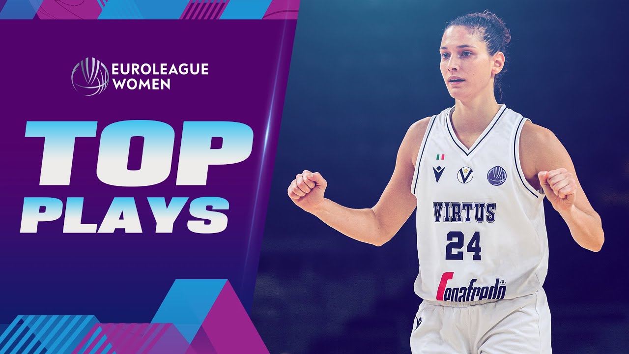 Enjoy the top 5 plays from EuroLeague Women 2023-24 Week 10