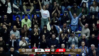 Lebanon v Bahrain | Extended Highlights | FIBA Asia Cup 2025 Qualifiers