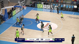 Thrilling Matchup: ZVVZ USK Praha vs. Serco UNI Gyor | EuroLeague Women 2023/24 Highlights