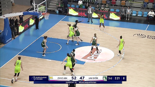 Thrilling Matchup: ZVVZ USK Praha vs. Serco UNI Gyor | EuroLeague Women 2023/24 Highlights