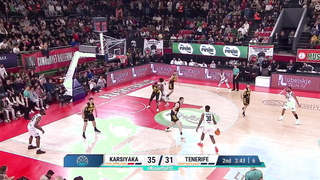 Intense Showdown: Pinar Karsiyaka vs. Lenovo Tenerife Highlights | Basketball Champions League 2023-24