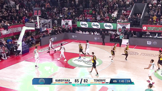 Intense Showdown: Pinar Karsiyaka vs. Lenovo Tenerife Highlights | Basketball Champions League 2023-24