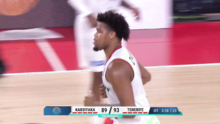 Intense Showdown: Pinar Karsiyaka vs. Lenovo Tenerife Highlights | Basketball Champions League 2023-24