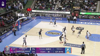Napoli Secures Nail-Biting Win with Zubcic's Triple and Pullen's Free Throws: Watch the Thrilling Finish!