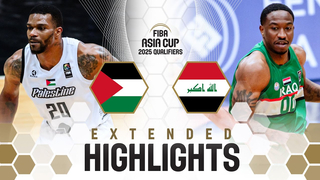 Palestine v Iraq | Extended Highlights | FIBA Asia Cup 2025 Qualifiers