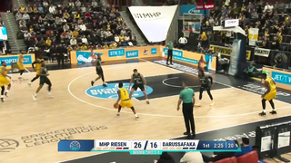 MHP RIESEN Ludwigsburg v Darüssafaka Lassa | Gameday 3 | Highlights | #BasketballCL 2023-24