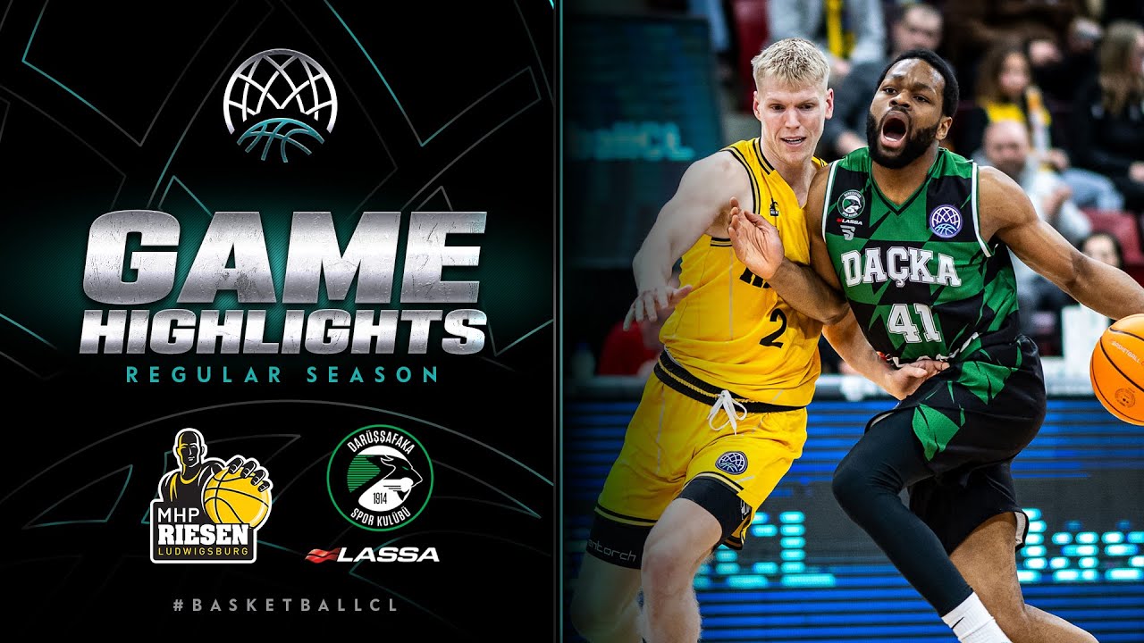 MHP RIESEN Ludwigsburg v Darüssafaka Lassa | Gameday 3 | Highlights | #BasketballCL 2023-24