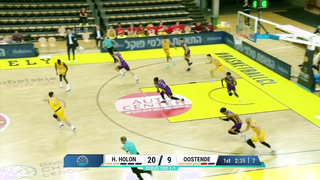 Hapoel Holon v Filou Oostende | Gameday 3 | Highlights | #BasketballCL 2023-24