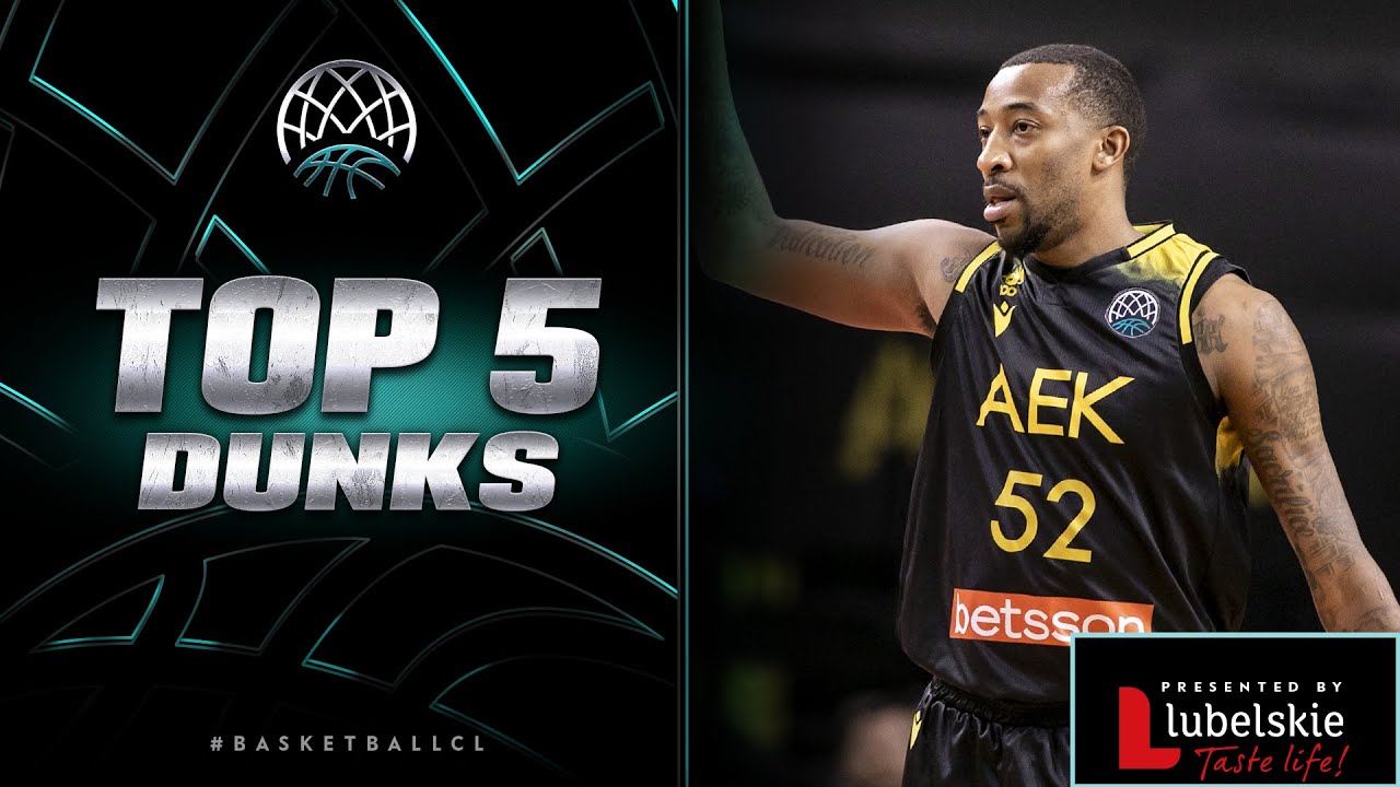 Top 5 Dunks of December | Basketball Champions League 2023-24