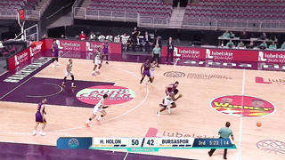 Anthony Brown (26 PTS | 28 EFF) | Player Highlights | HOLO v BURS | #BasketballCL 2023-24