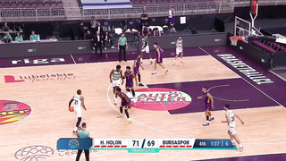 Anthony Brown (26 PTS | 28 EFF) | Player Highlights | HOLO v BURS | #BasketballCL 2023-24