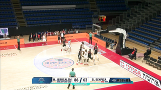 Levi Randolph (29 PTS | 26 EFF) | Player Highlights | JLM v SLB | #BasketballCL 2023-24