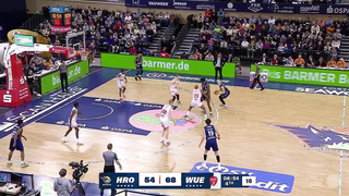 ROSTOCK SEAWOLVES vs. Würzburg Baskets - Full Game Highlights - Spieltag 17, Saison 23/24
