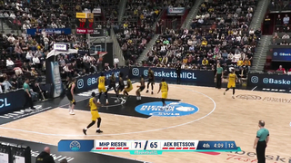 MHP RIESEN Ludwigsburg v AEK BETSSON BC | Gameday 6 | Highlights | #BasketballCL 2023-24